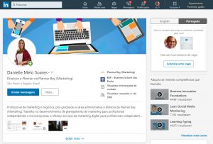atualização de perfil no linkedin
