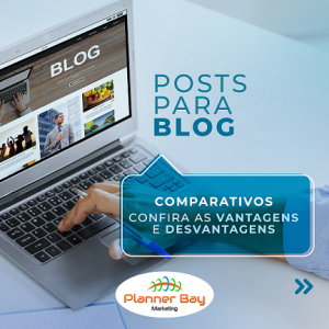 Posts Comparativos para Blog marketing de conteudo